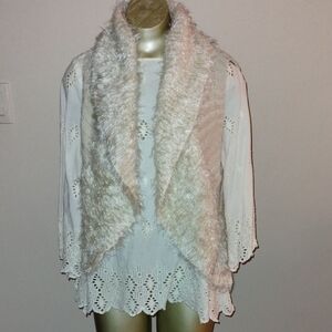 Fur Sweater Vest S